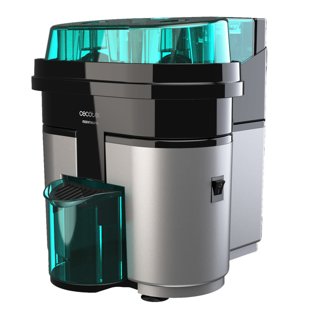 Cecotec Essential Vita Twice Electric Juicer, 500Ml, 80Watts, Black