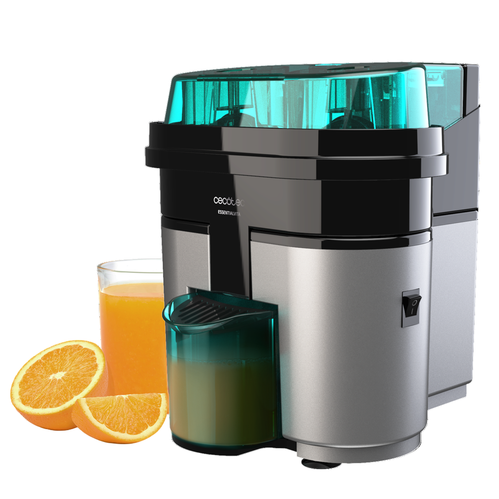 Cecotec Essential Vita Twice Electric Juicer, 500Ml, 80Watts, Black Cecotec Essential Vita Twice Electric Juicer, 500Ml, 80Watts, Black