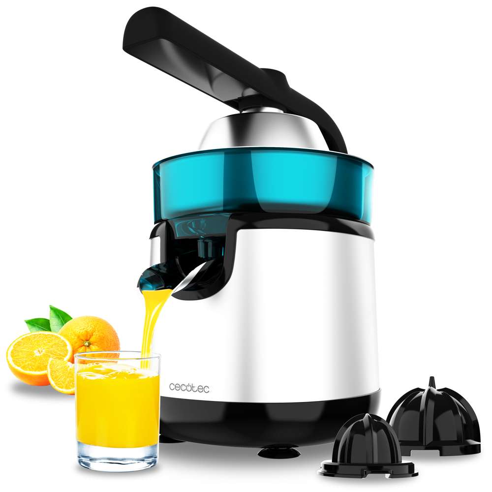 Cecotec Essential Vita Electric Lever Juicer, 240Ml, 120Watts, White