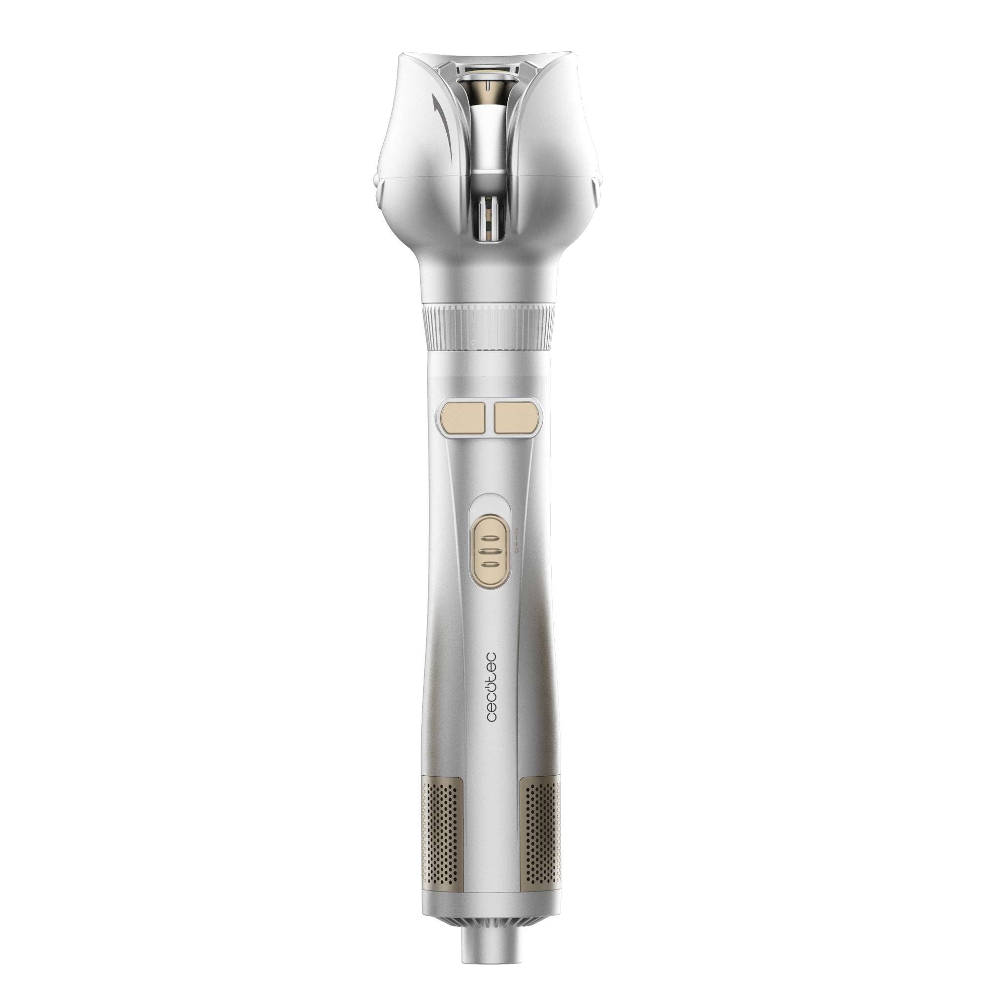 Cecotec Ceramic Care 6in1 Gyro, Hot air brush with rotating function, 1200Watts, Stainless Steel