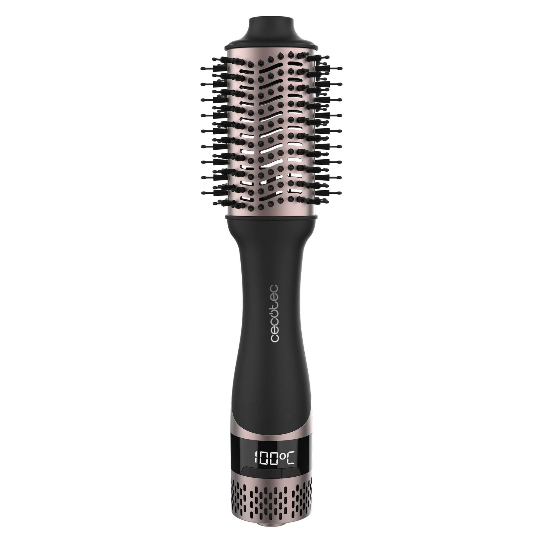Cecotec Ceramic Care Unique Touch, Hot Air brush with Display, 1200Watts, Black Cecotec Ceramic Care Unique Touch, Hot Air brush with Display, 1200Watts, Black