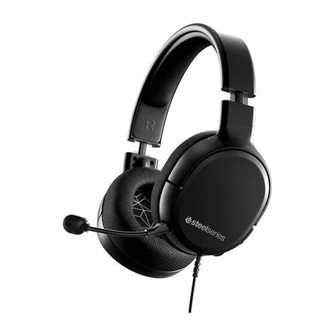 61425/SteelSeries Arctis 1  Wired Gaming Headset – Detachable Clearcast Microphone – Lightweight Ste