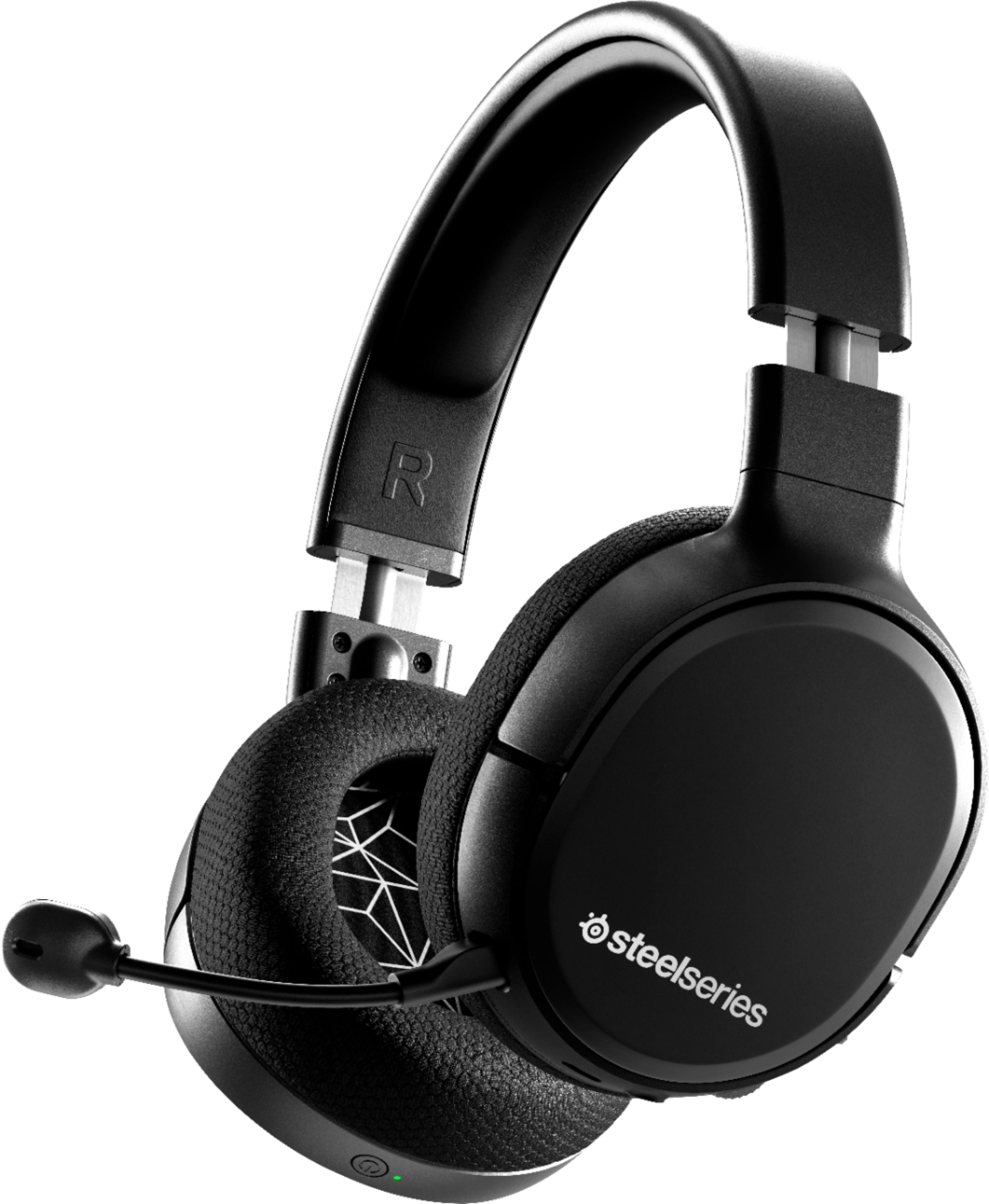 61512/SteelSeries Arctis 1  Wireless Gaming Headset – USB-C – Detachable Clearcast Microphone – for