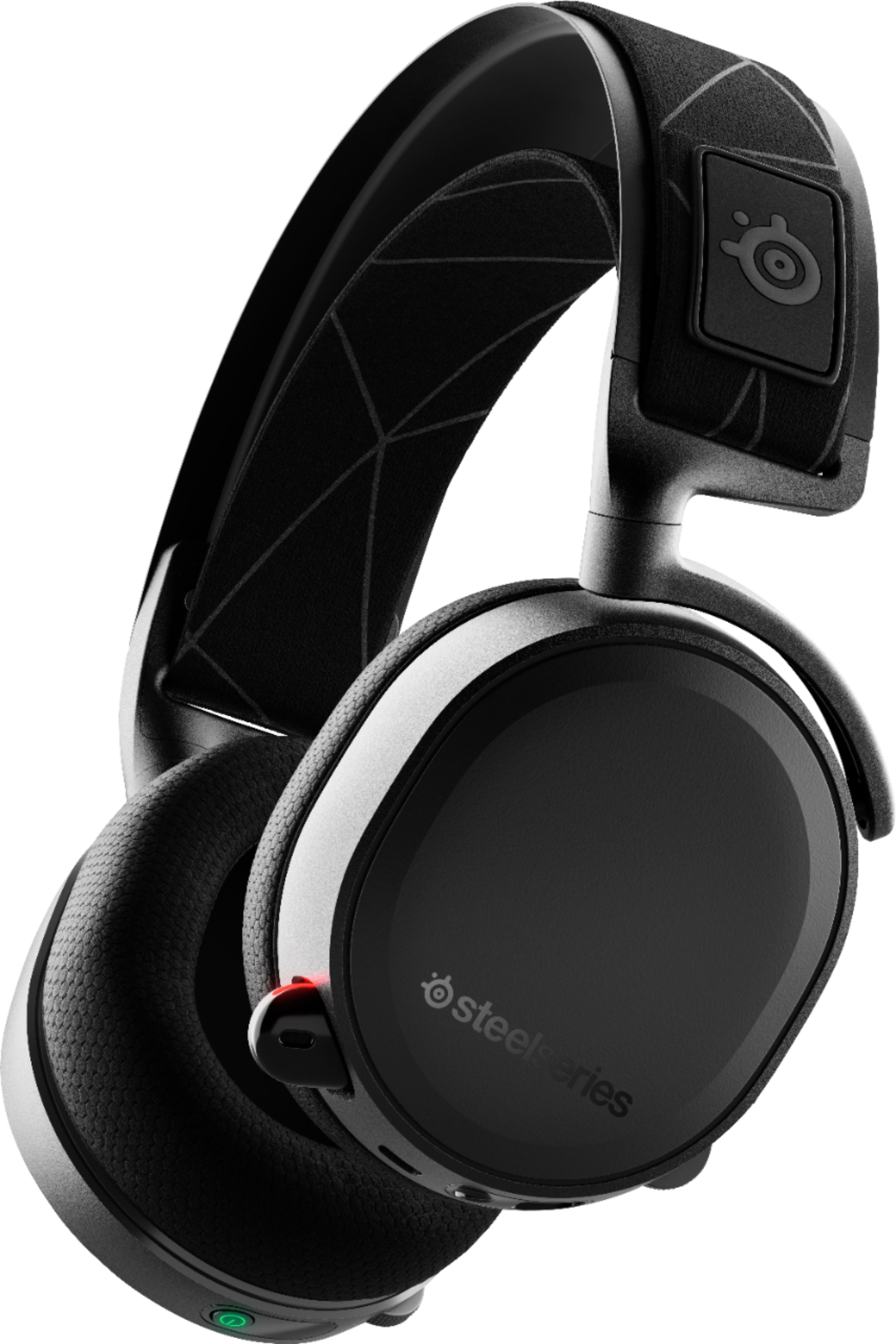 61505/SteelSeries Arctis 7 Black (2019 Edition) Lossless Wireless Gaming Headset with DTS H Black