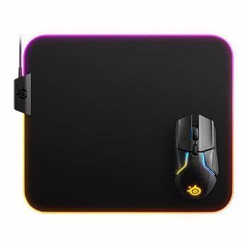 63825/SteelSeries QcK Prism Cloth - Large Cloth - Best Selling Mouse Pad of All Time - Optimized For