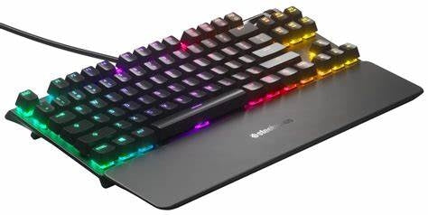 64734/SteelSeries Apex Pro TKL Mechanical Gaming Keyboard – World’s Fastest Mechanical Switches – OL