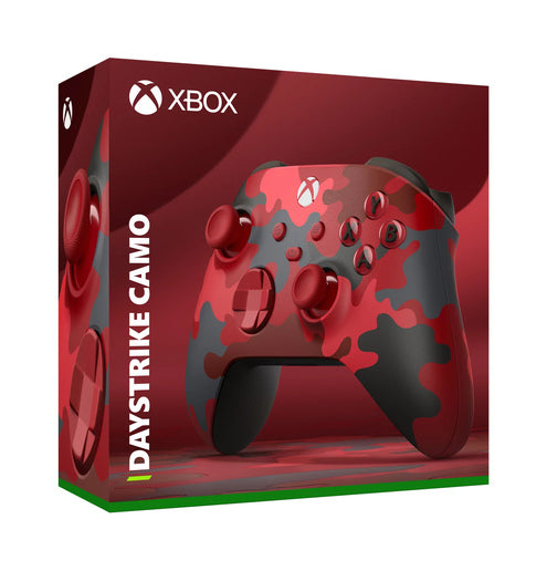 Microsoft Xbox Controller Red Camo