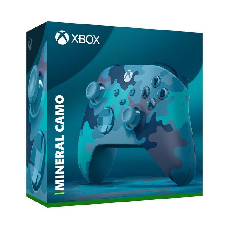 QAU-00016/Microsoft Xbox Controller Blue Camo