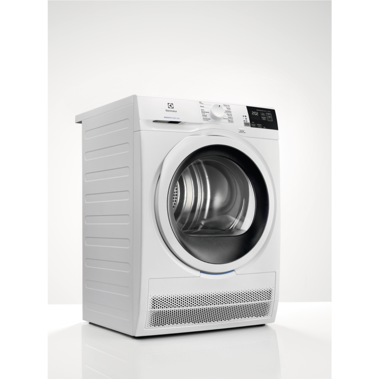 Electrolux Condenser Dryer Drum, Soft Drum, 8KG, White Electrolux Condenser Dryer Drum, Soft Drum, 8KG, White