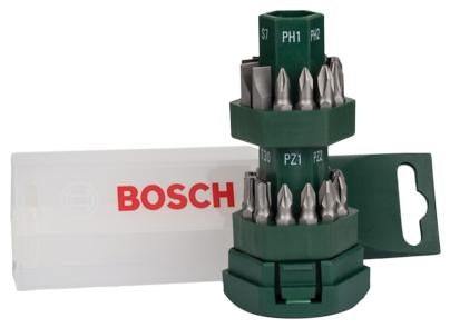 2607019503 /  BOSCH Screwdriving set 25Pcs , Green GREEN / Screwdriving