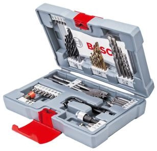 2608P00233 /  BOSCH Premium mixed set 49 pcs , Silver SILVER / mixed