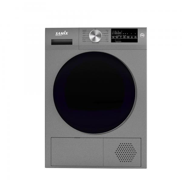 Samix Heat Pump Dryer A+++, 9KG, 17Programs, Grey