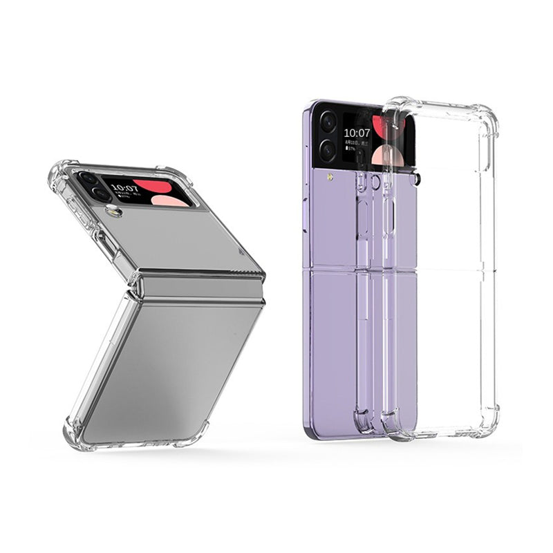 R.SMZFL4/REXOM Clear Phone Case for SM Z Flip 4