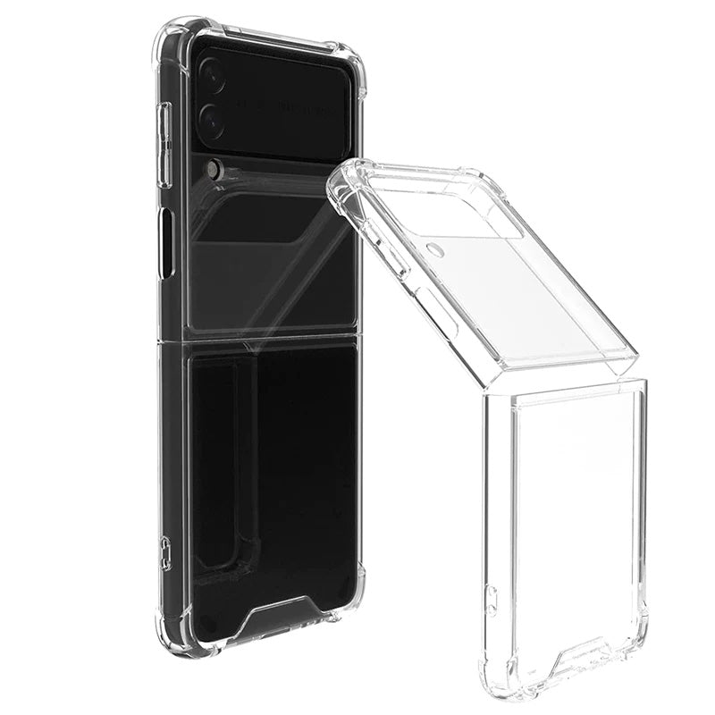 R.SMZFL3/REXOM Clear Phone Case for SM Z Flip 3