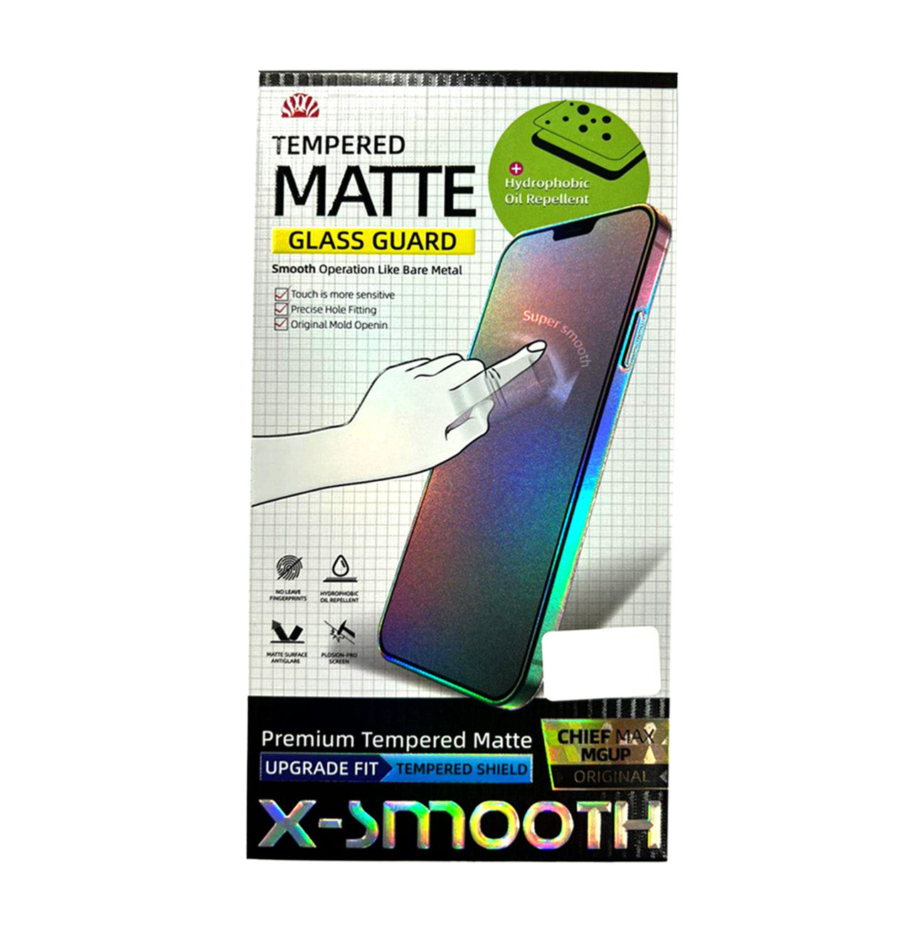 MT.14PM/Generic Matte Screen Protector for iP14 Pro Max Black