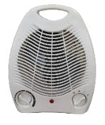 FH-807 / MEGA FAN HEATER 2000W White HEATER / 2000 WATTS