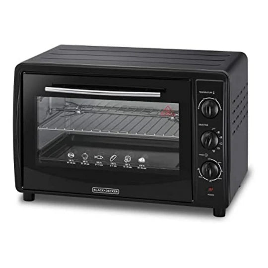 TRO45RDG-B5/Black + Decker_45L,1800W Toaster Oven With Double Glass_ÝÑä,BLACK