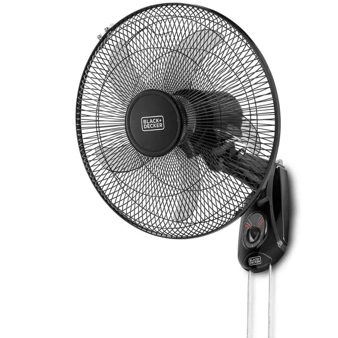 FW1620B5/Black + Decker_16 INCH WALL FAN,Black WALL / 16"