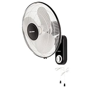 FW1620B5/Black + Decker_16 INCH WALL FAN,Black WALL / 16"