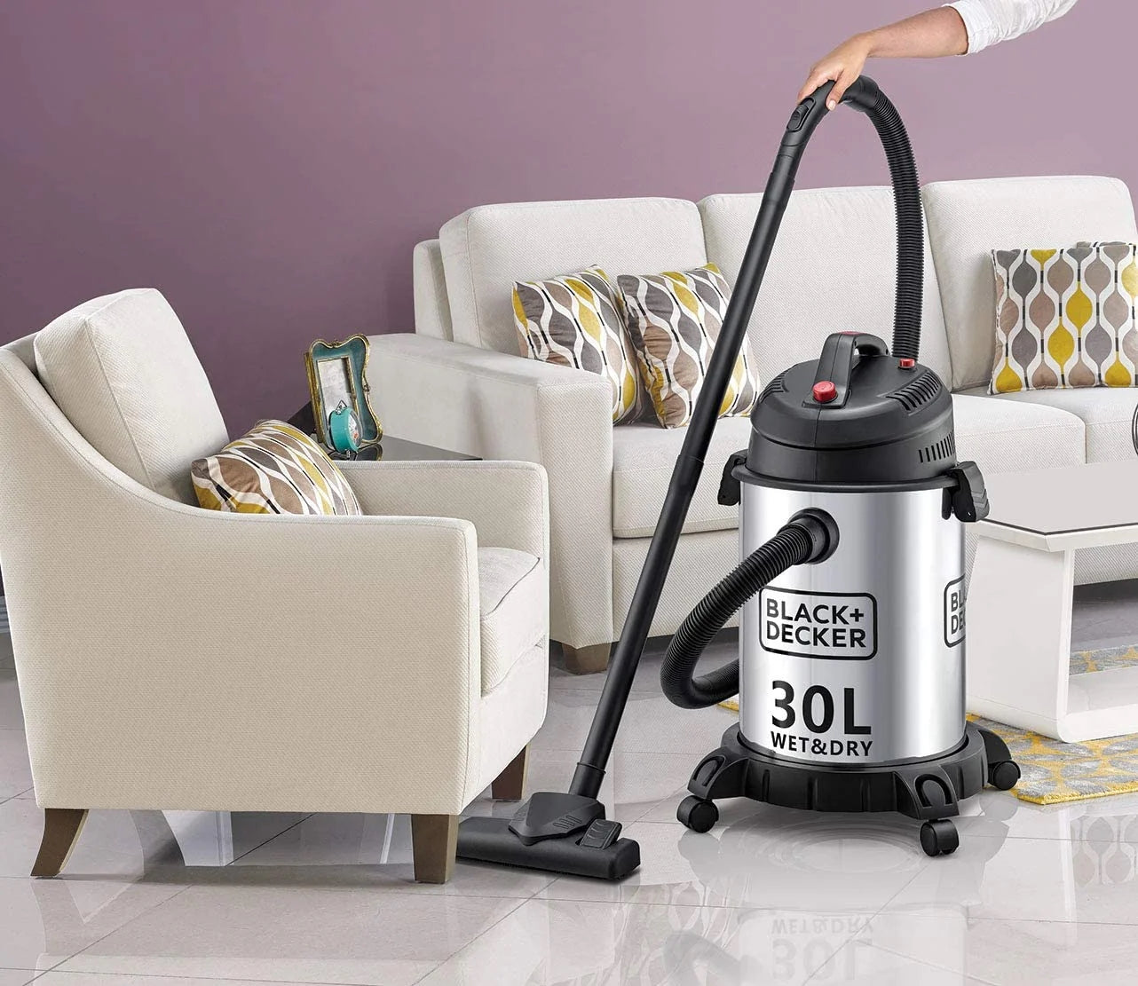 WV1450-B5/B+D_30L Wet & Dry Drum Vacuum Cleaner 1400W STEEL DRUM / 1400 WATTS / 30 L