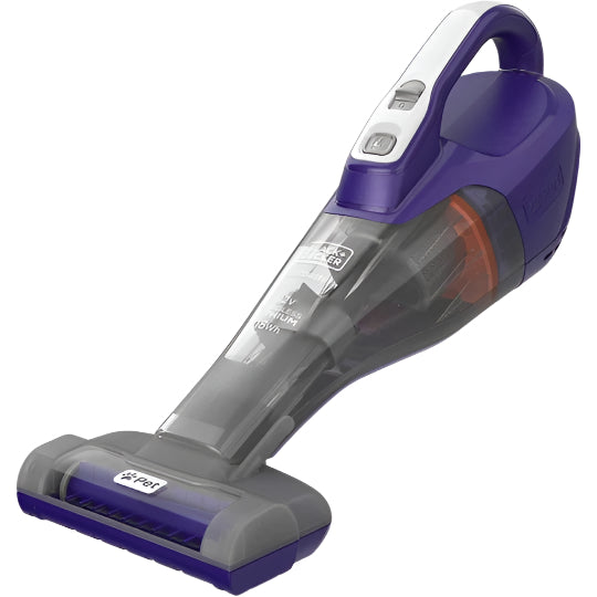 B+D_Dvb315Jp-Gb_12V 1.5Ah Dustbuster Pet Hand VacGrey & Purple