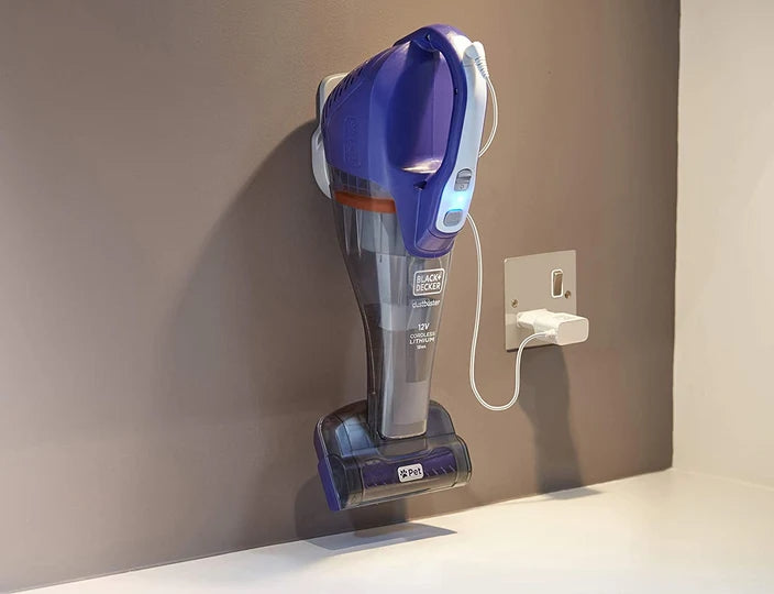 DVB315JP-GB/B+D_DVB315JP-GB_12V 1.5AH Dustbuster Pet Hand Vac,Grey & PURPLE HANDHELD / 12 V / PURPLE