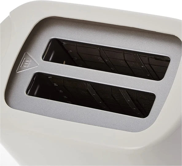 Black & Decker Toaster 2 Slice, 750Watts, White Black & Decker Toaster 2 Slice, 750Watts, White