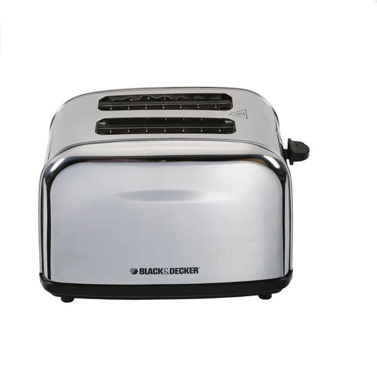 ET222-B5/Black + Decker_2 Slice SS Toaster Steel,1050W