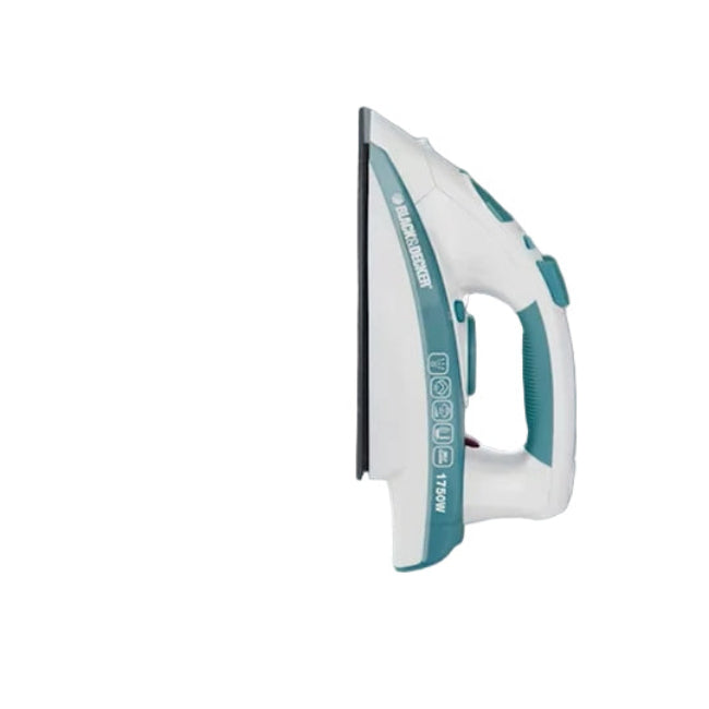 X1600-B5/Black + Decker_1750W Steam Iron,White