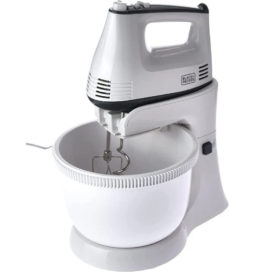 M700-B5/Black + Decker_300W Bowl & Stand Mixer WHITE 300 / 3.4L / 2