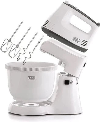 M700-B5/Black + Decker_300W Bowl & Stand Mixer WHITE 300 / 3.4L / 2