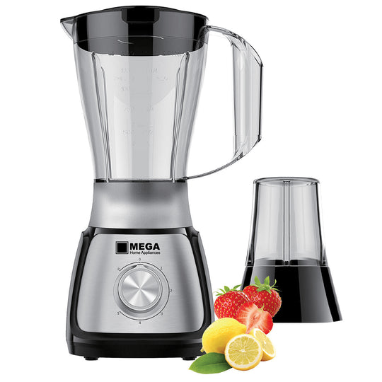 Mega Blender, 1.5Lit, 500Watts, Black Mega Blender, 1.5Lit, 500Watts, Black