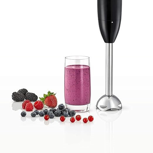 Hand Blender with Chopper_600W Black Hand Blender with Chopper_600W Black