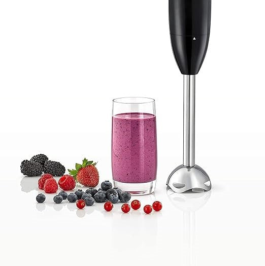 HB600-B5 / Black + Decker 3 in 1 Hand Blender with Chopper_600W Black