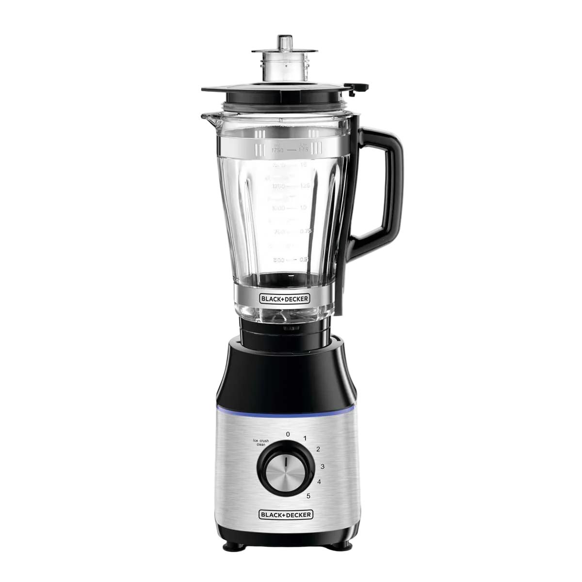 Black + Decker /Blender Glass 700W / STEEL 2L