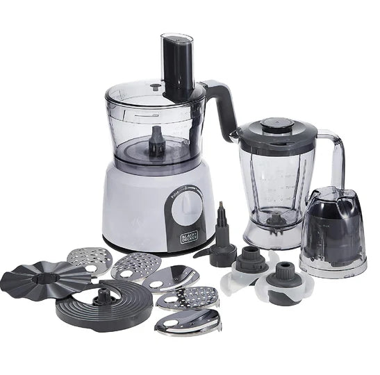 FX1075-B5/Black + Decker_1000W FOOD PROCESSOR,WHITE,1.5L FOOD PROCESSOR / 1.5 L