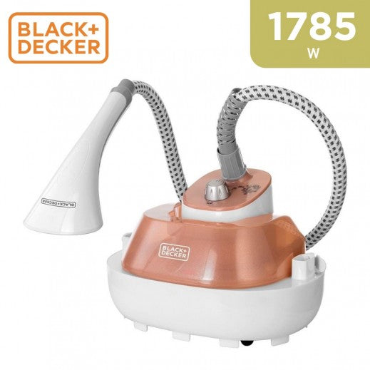 Black & Decker Manual Garment Steamer,1785 Watts, White