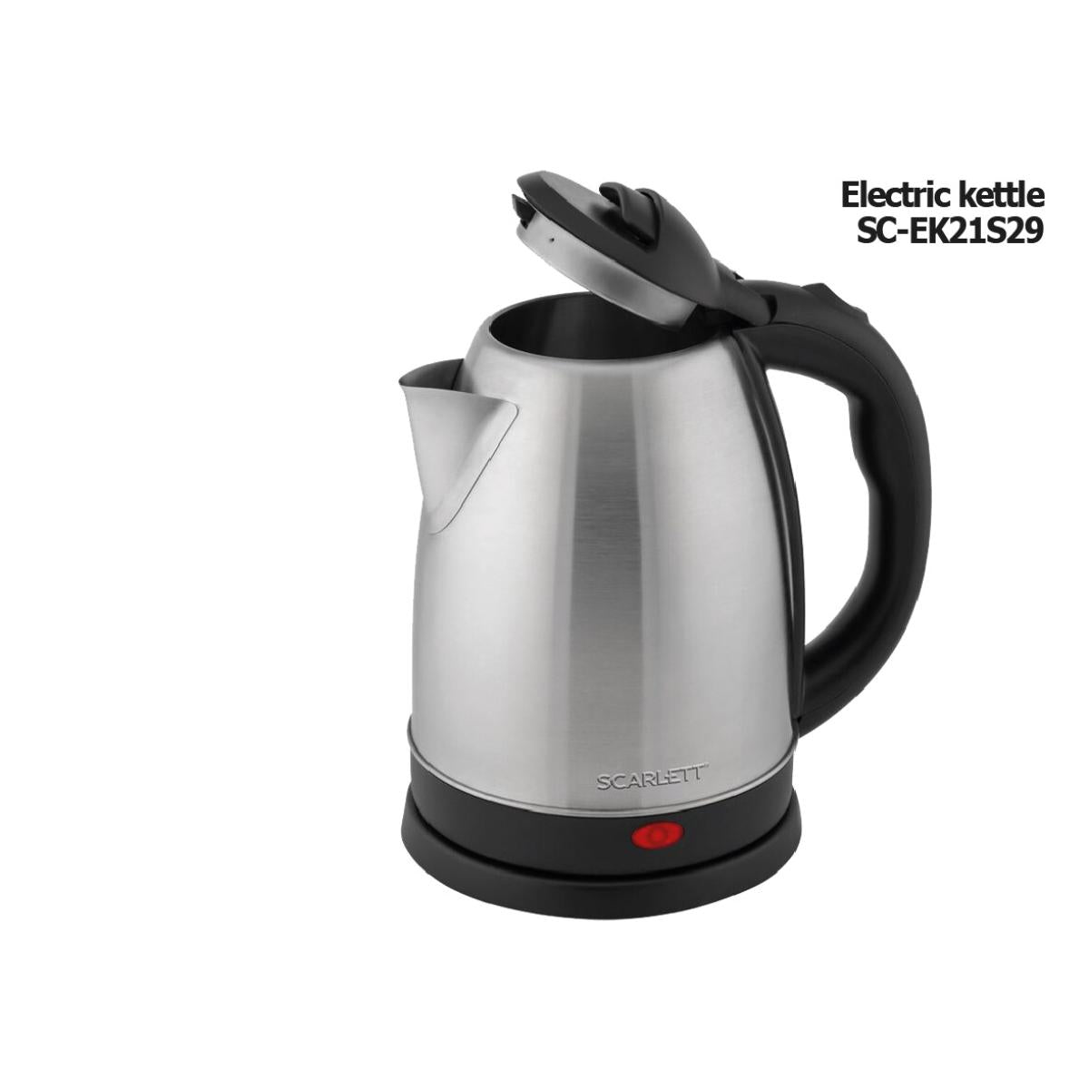 SC-EK21S29/Scarlett Electric kettle (stainless steel) Stainless Steel SCARLETT / KETTLES