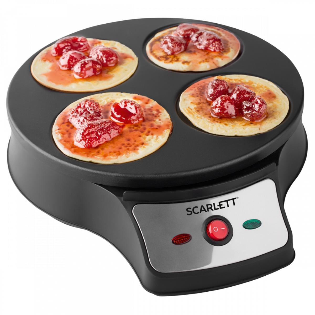 SC-PM229D98/Scarlett Crepe maker (black),1000 W Black SCARLETT / Black