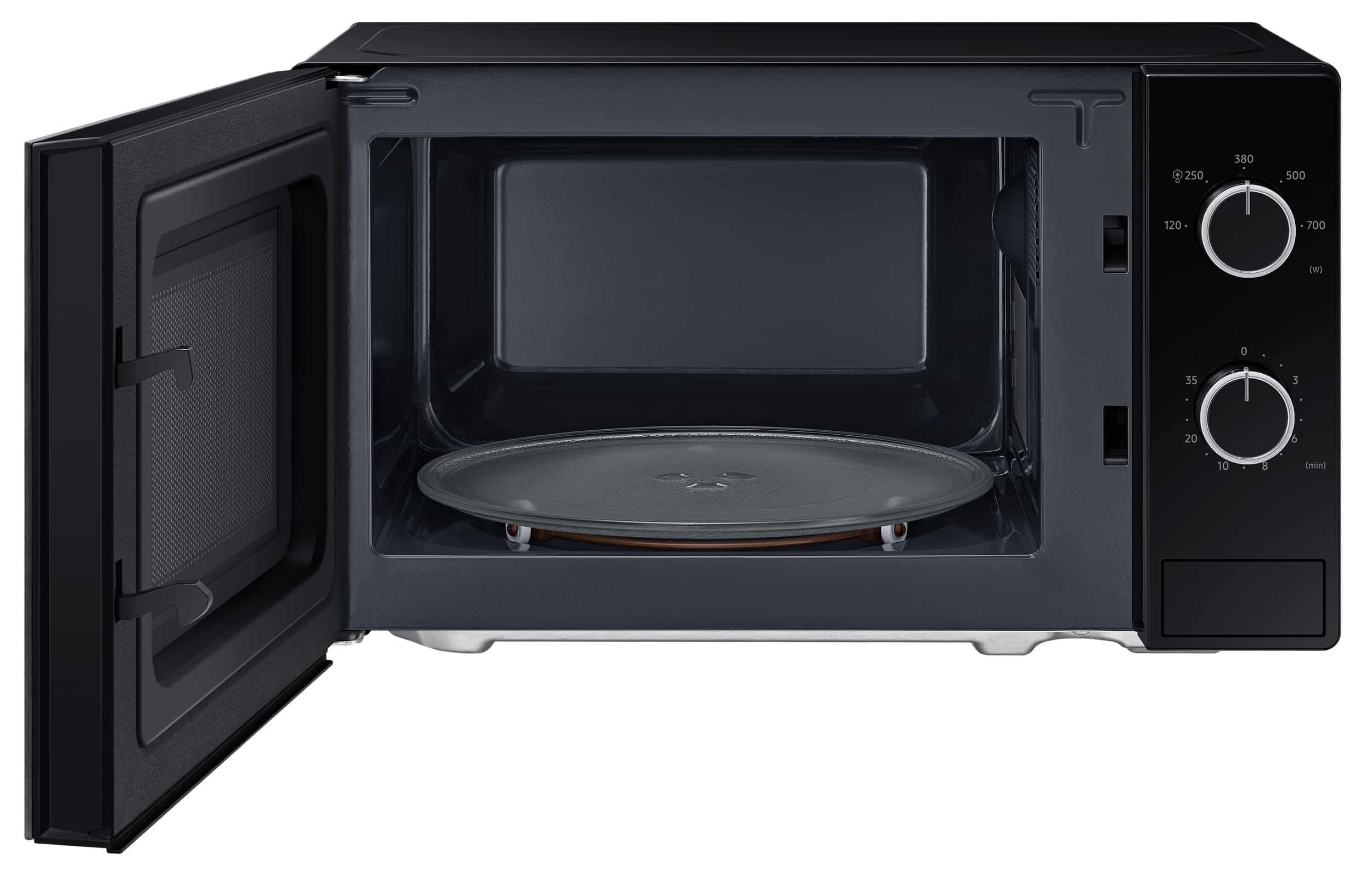 Samsung Solo Microwave, Full Glass Door, 20Lit, Black