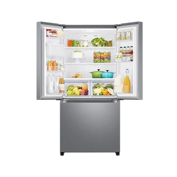 RF49A5202SL/LV/samsung REFRIGERATOR 3D French Door Refrigerator with Water Dispenser Moister, freshe YES / A++ / 433L