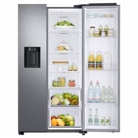 RS68A8820S9/LV/samsung REFRIGERATOR SBS Side by Side Refrigerator with SpaceMax Technology, 609 L Mo YES / A+ / 680L