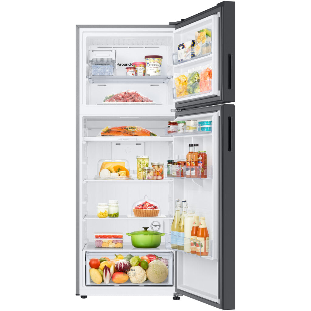 RT47CB664222JO/Samsung Top Mount Freezer Refrigerator, 460L, Black,No Frost,Digital Inverter, A+ YES / A++ / 460L