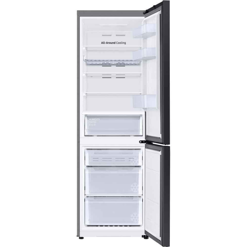 RB34C6B2E22/LV / Samsung Bespoke Classic Fridge Freezer with SpaceMax™ Technology - Black , 344 L ,