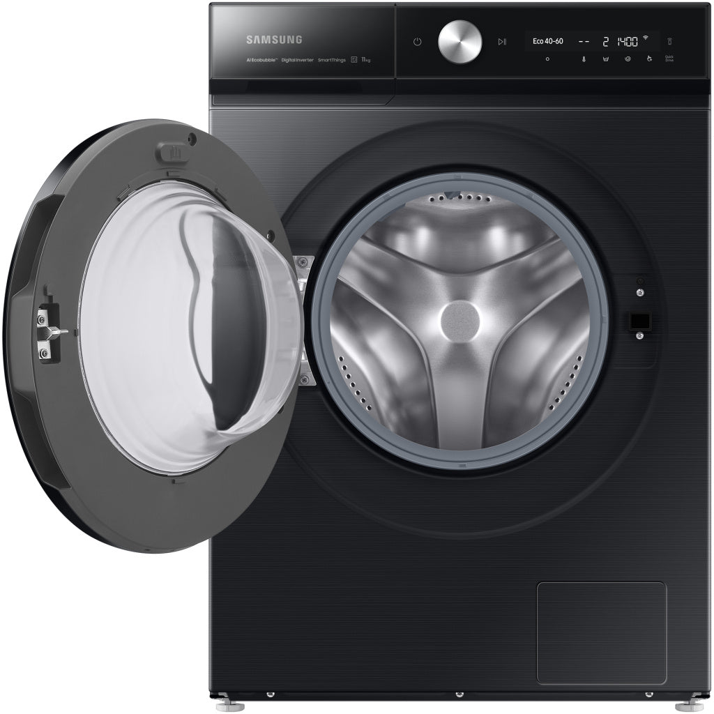 WW11B1944DGBFH/Samsung Washer 11kg | Capacity (kg): 11 | No.of Programs: 23 |Child Look: Yes | Digit 11Kg / A+++ / 1400