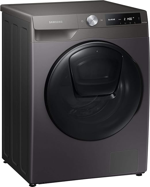 Samsung Washer Dryer, Eco Bubble - Mixes air, Water, Silver