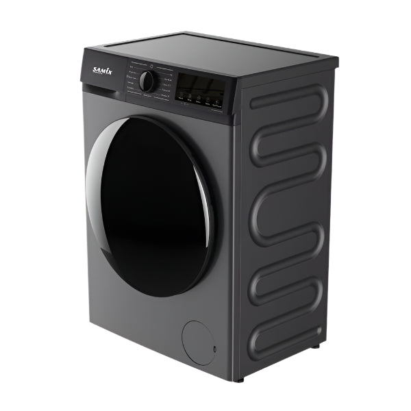 Samix Front Load Washing Machine, 8KG, 1400Rpm, Grey Samix Front Load Washing Machine, 8KG, 1400Rpm, Grey