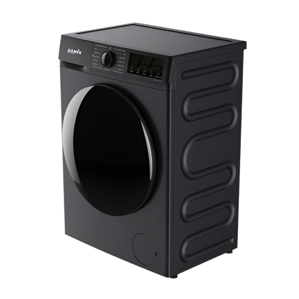 Samix Front Load Washing Machine, 8KG, 1400Rpm, Black Samix Front Load Washing Machine, 8KG, 1400Rpm, Black