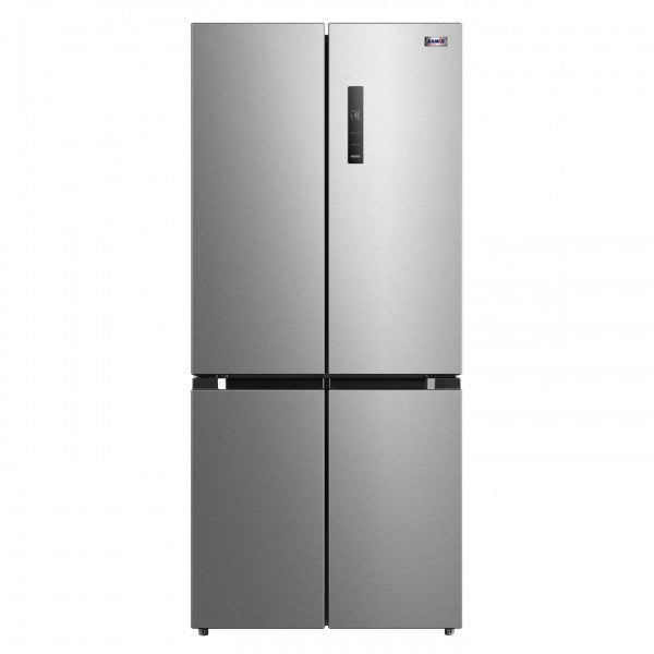 Samix Refrigerator Side by Sie A+, 485Lit, No Frost, Silver