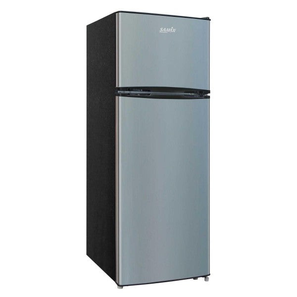 Samix Top Mount Refrigerator A+, 208Lit, Silver